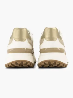 Witte Chunky Sneaker Glitter