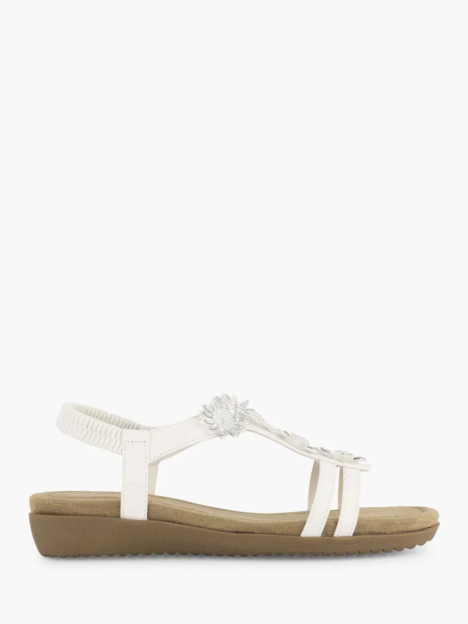 Witte Comfort Sandaal