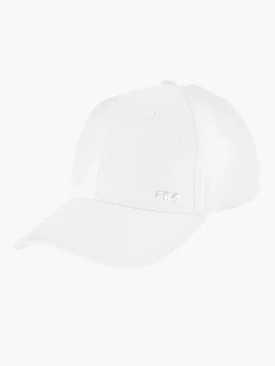 Witte Fila Metall Charm Cap