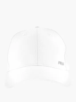 Witte Fila Metall Charm Cap