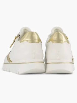 Witte Leren Comfort Sneaker