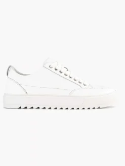 Witte Leren Sneaker
