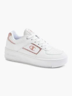 Witte Low Cut Shoe Foul Platform