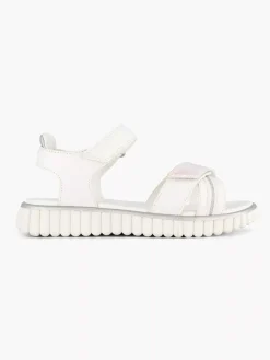 Witte Platform Sandaal