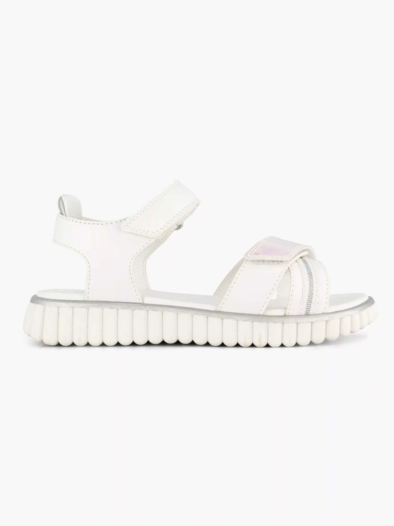 Witte Platform Sandaal