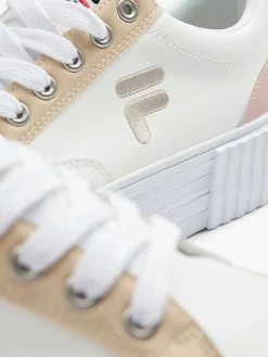 Witte Platform Sneaker
