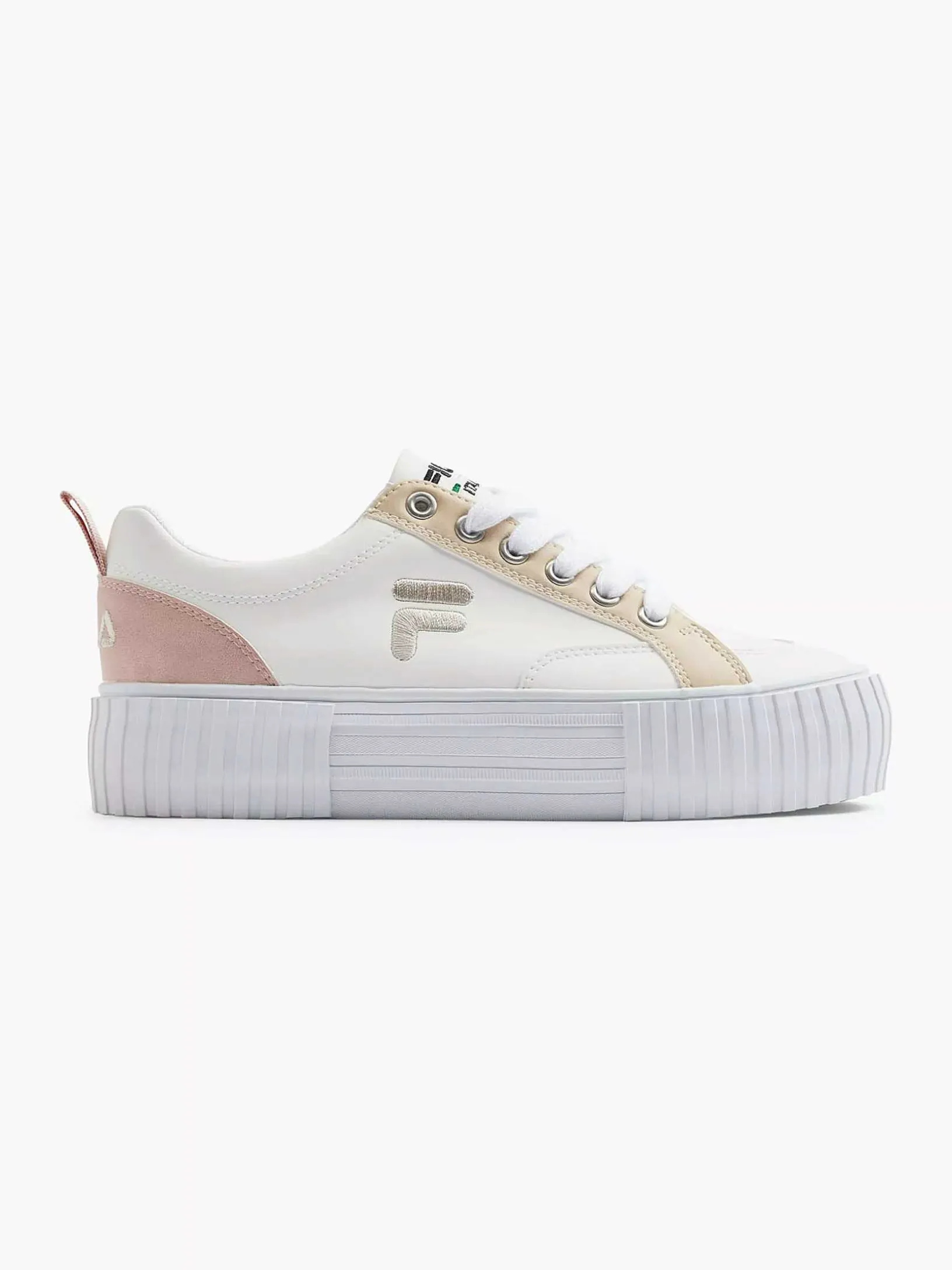 Witte Platform Sneaker