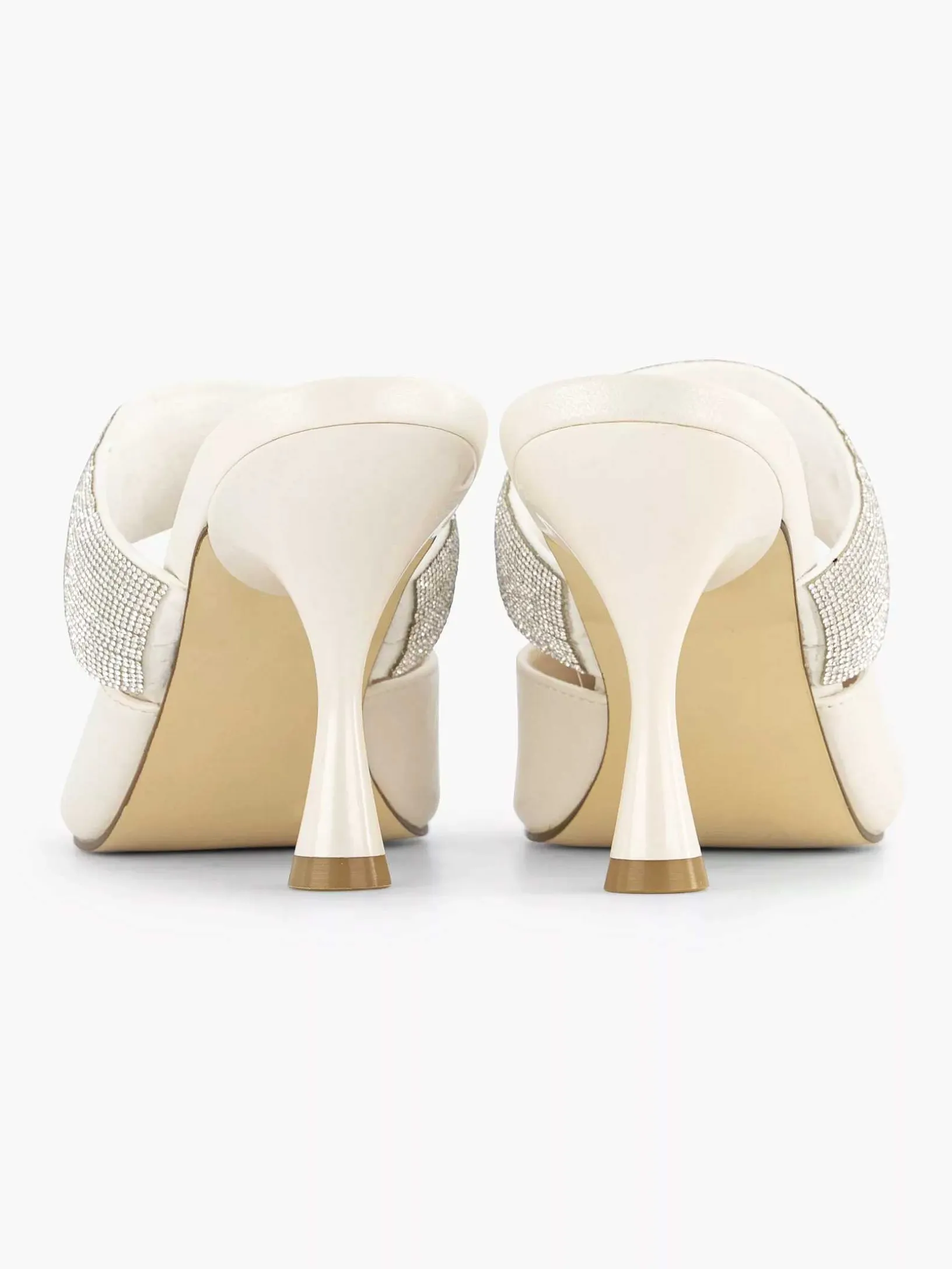 Witte Pump Steentjes