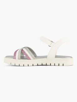 Witte Sandaal Glitters