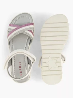Witte Sandaal Glitters