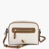 Witte Schoudertas Print