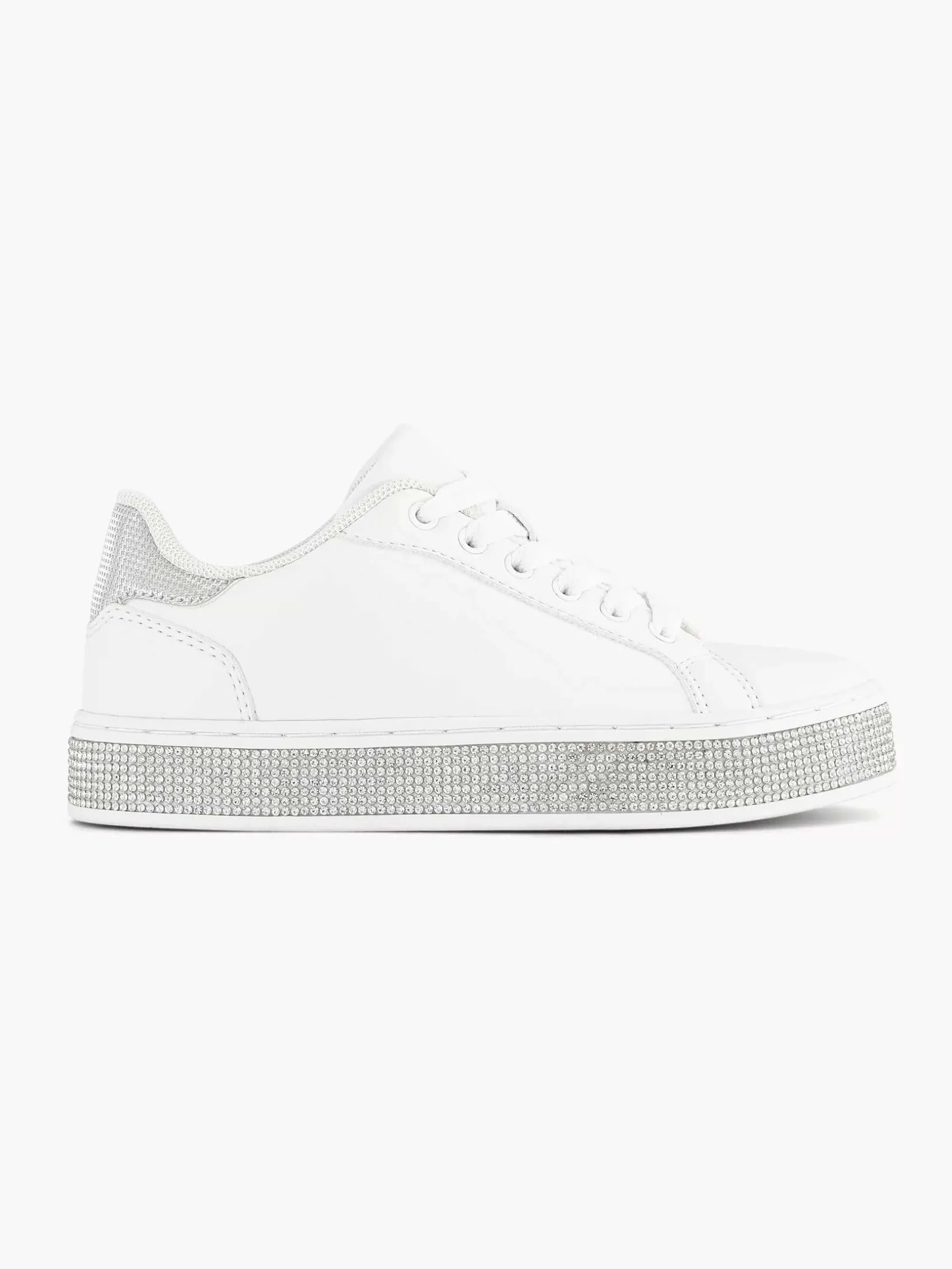 Witte Sneaker Steentjes