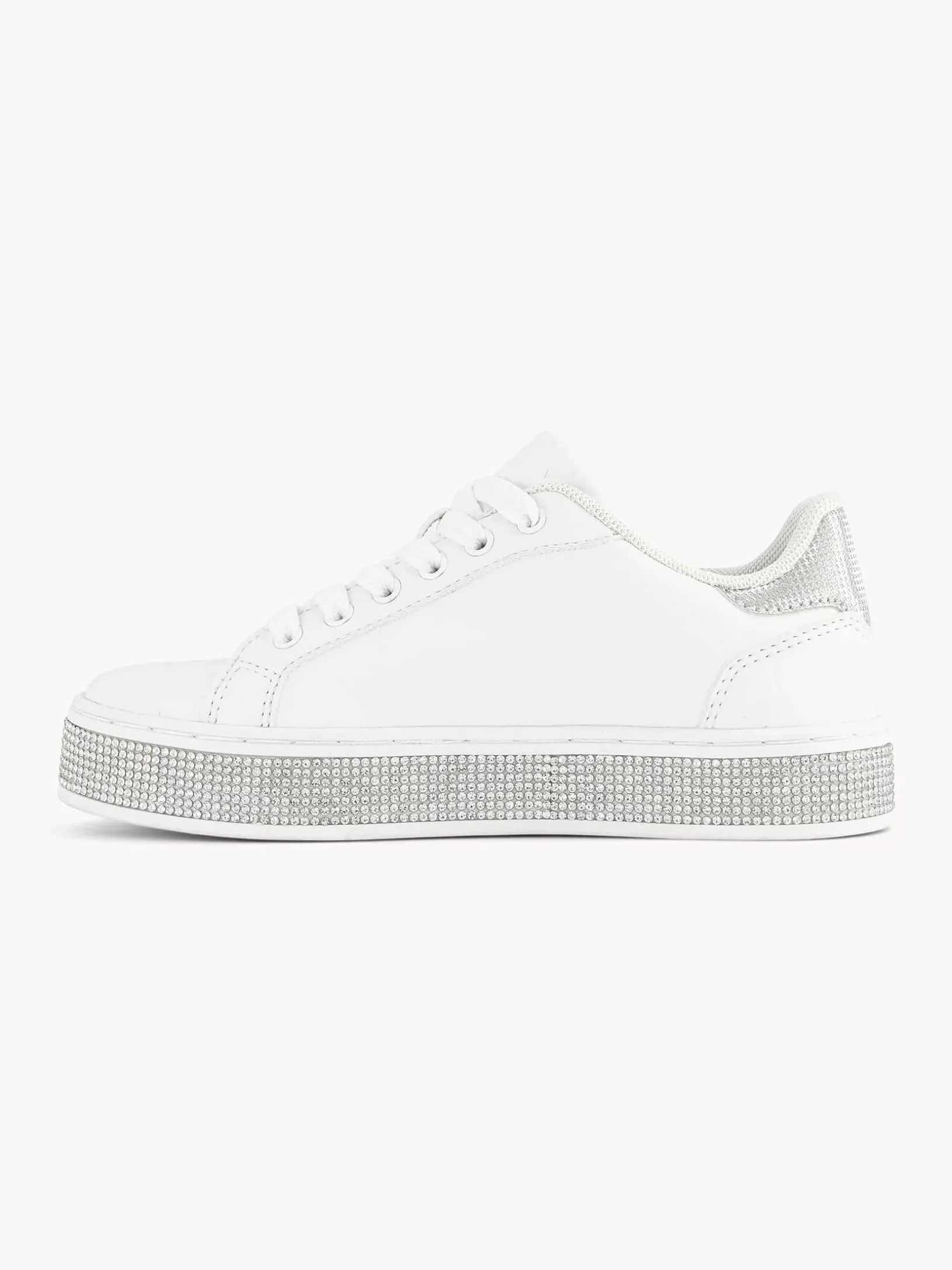 Witte Sneaker Steentjes