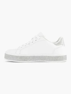 Witte Sneaker Steentjes