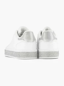 Witte Sneaker Steentjes