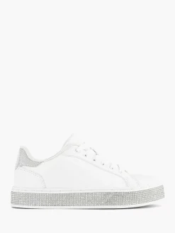 Witte Sneaker Steentjes