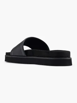 Zwarte Badslipper