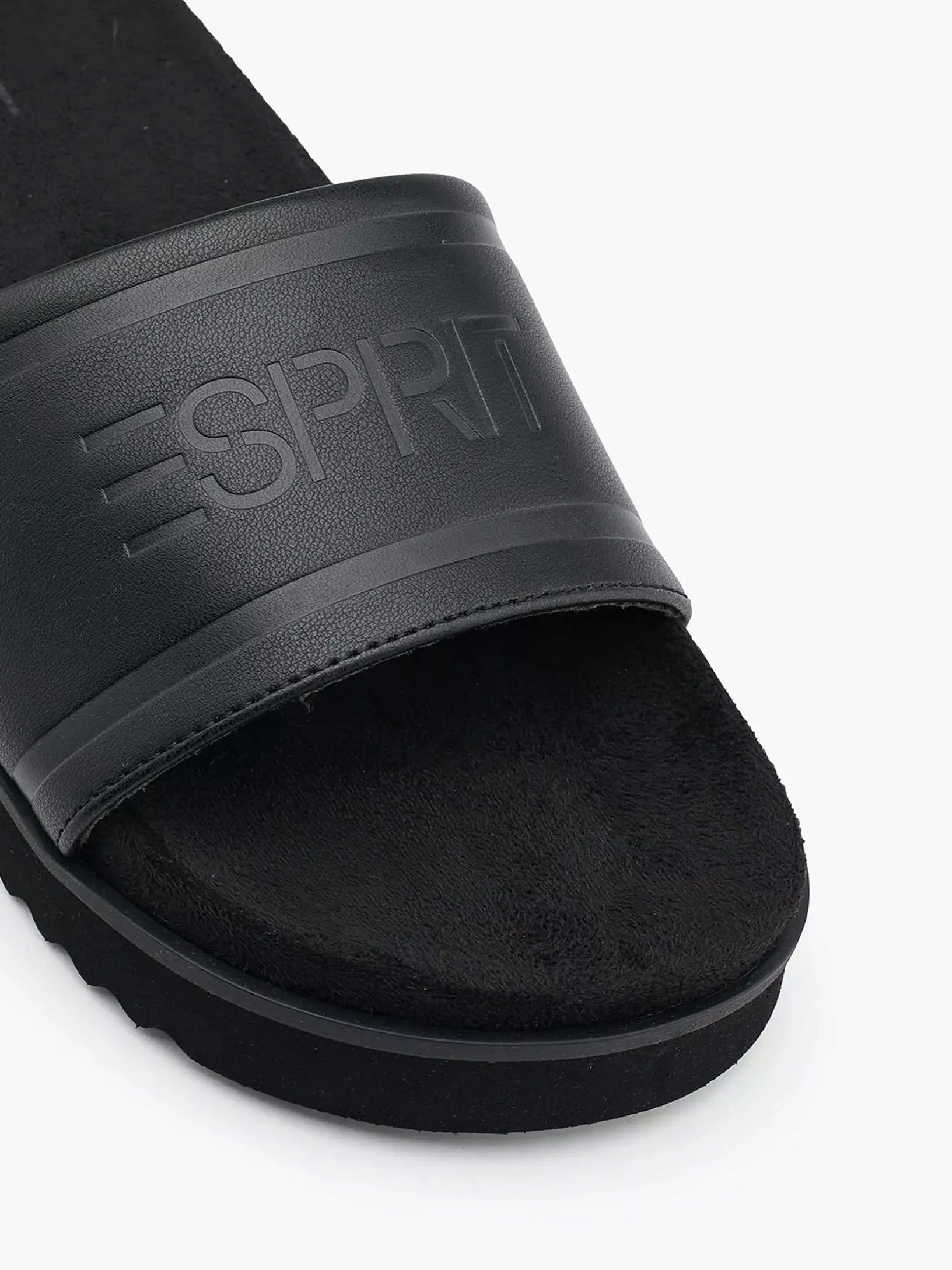 Zwarte Badslipper