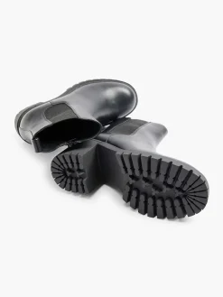 Zwarte Chelsea Boot Hak