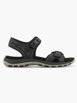 Zwarte Comfort Sandaal