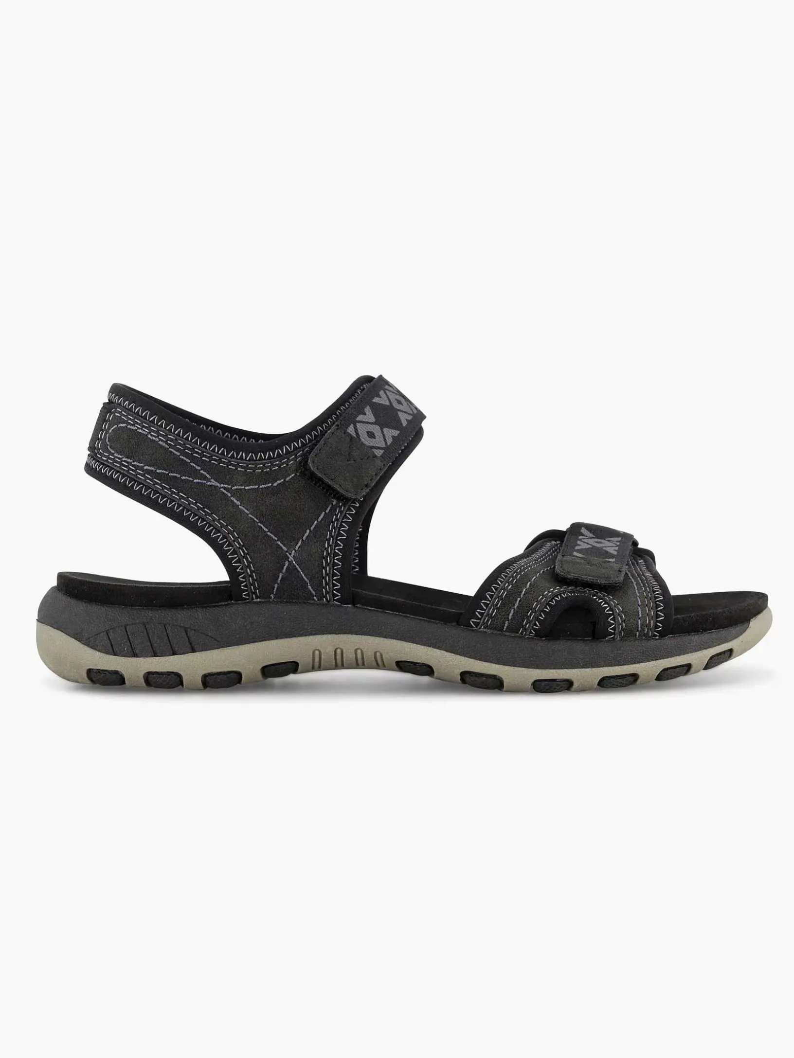 Zwarte Comfort Sandaal