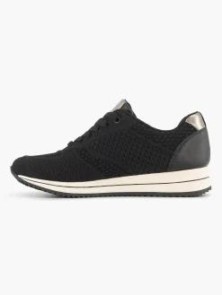 Zwarte Comfort Sneaker Knitted