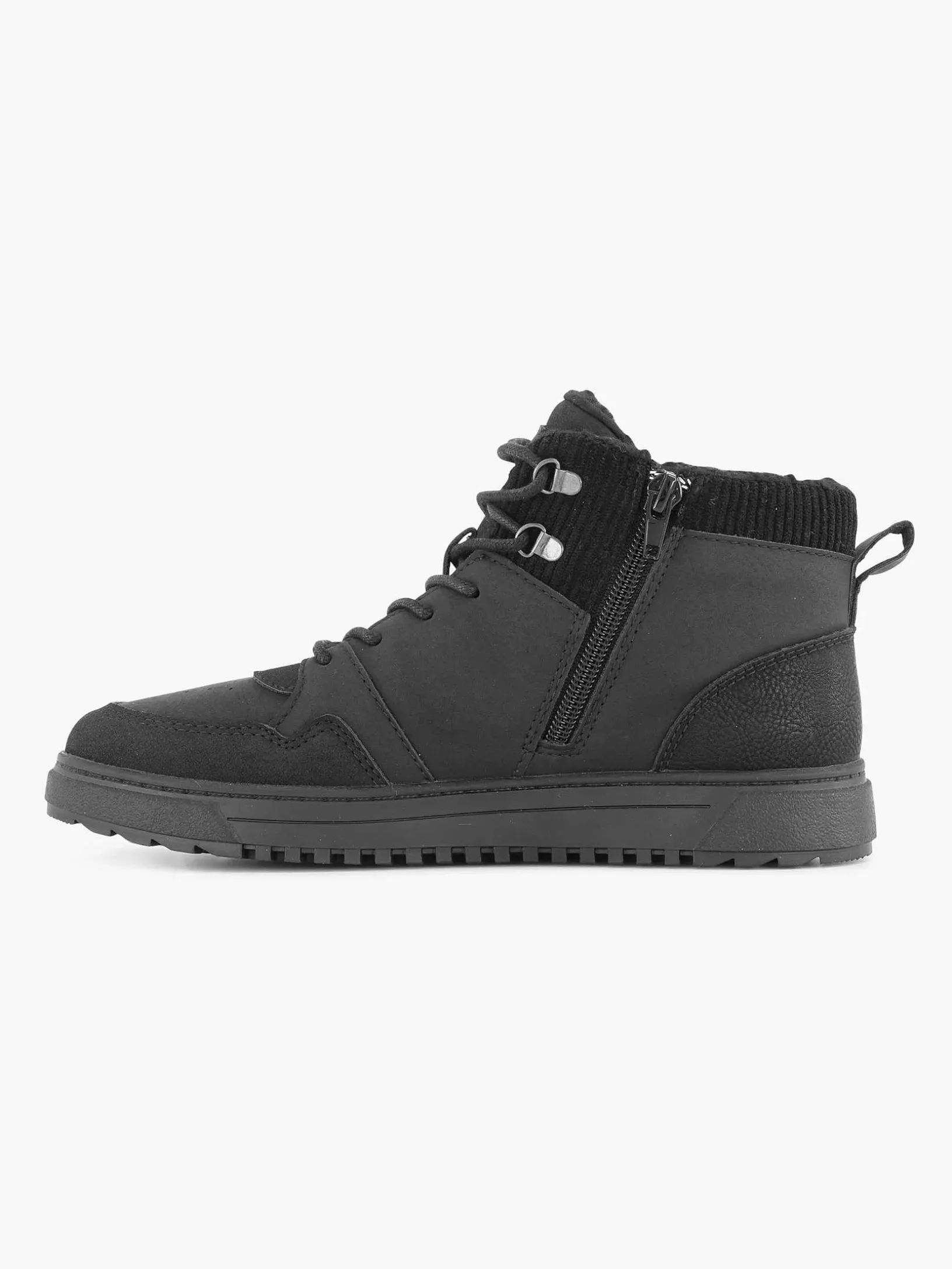 Zwarte Hoge Sneaker