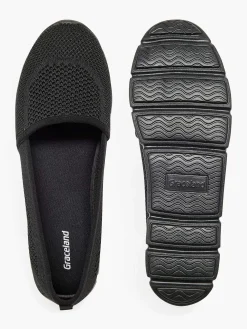 Zwarte Instapper Memory Foam