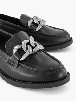 Zwarte Loafer Sierketting