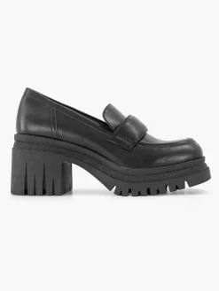 Zwarte Platform Loafer