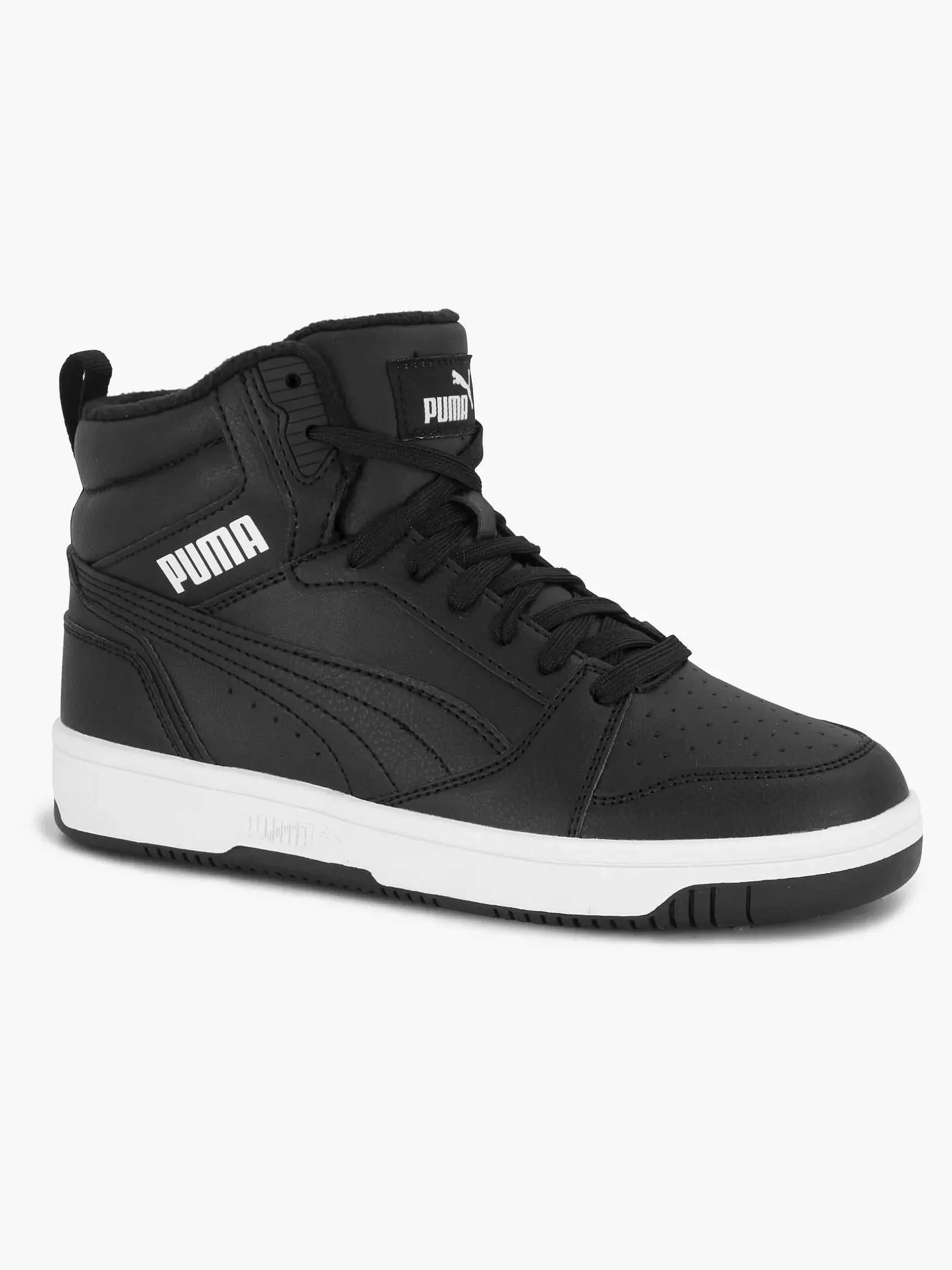Zwarte Puma Rebound V6 Mid Wtr Jr