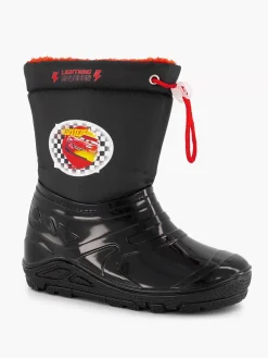 Zwarte Regenlaars Cars Gevoerd
