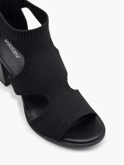 Zwarte Sandalette