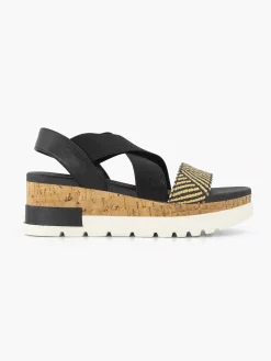 Zwarte Sandalette