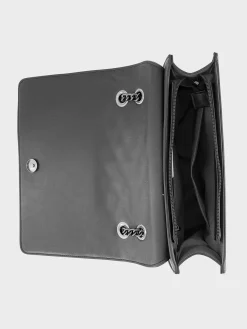 Zwarte Schoudertas Padded