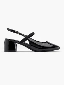 Zwarte Slingback