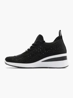 Zwarte Sneaker Steentjes