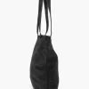 Zwarte Suede Schoudertas