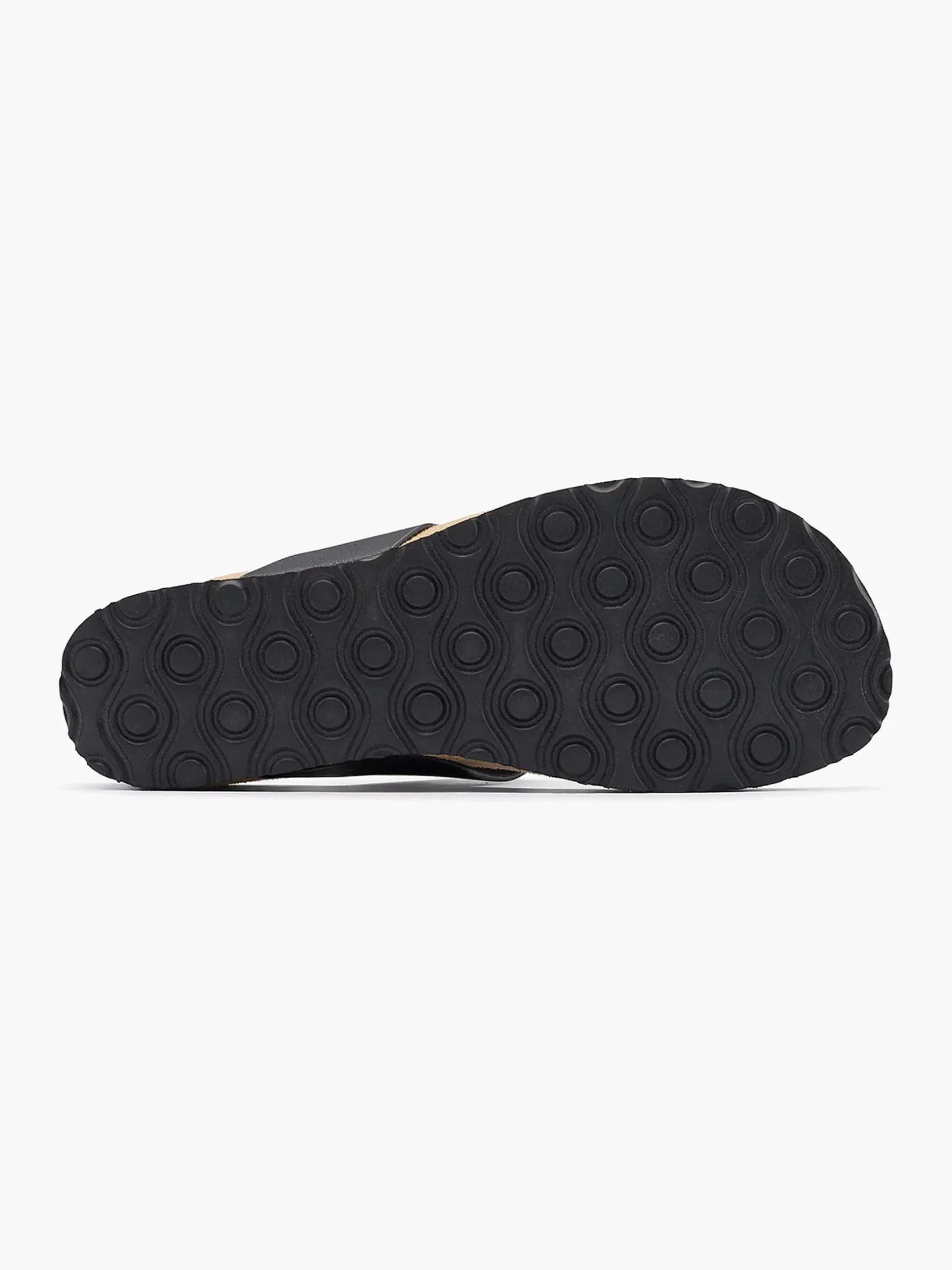 Zwarte Teenslipper