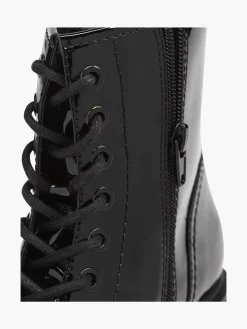 Zwarte Veterboot Lak